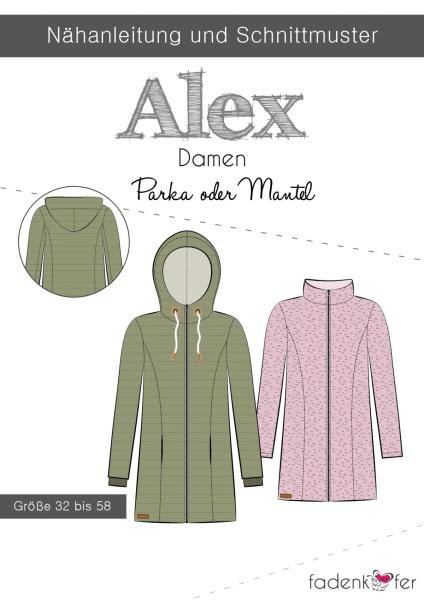 Papierschnittmuster Damen-Parka Alex